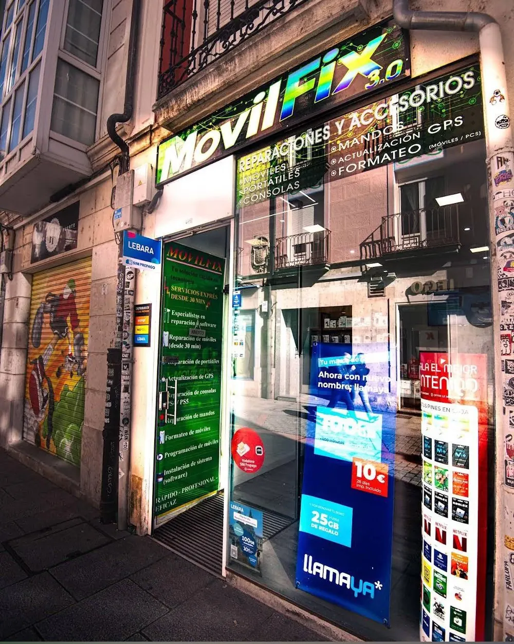 Fachada original de MóvilFix 3.0 en Calle San Juan 4, Burgos